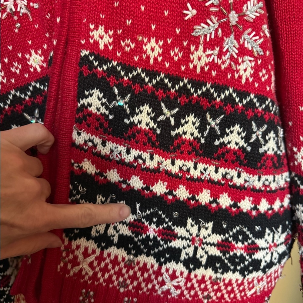Heirloom Collectables 2004 Holiday Theme Sweater- Size L - Picture 6 of 9